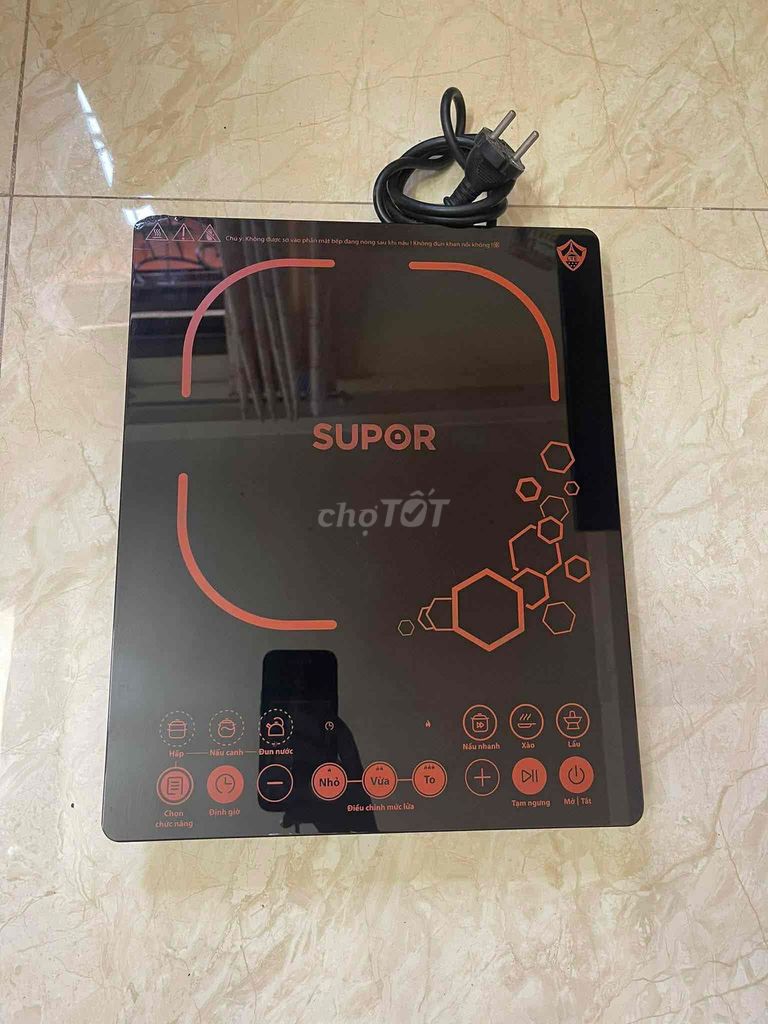 Bếp điện từ Supor mặt kính Đen 1. Mua bán Bếp, lò, đồ điện nhà bếp tại Quận Phú Nhuận Tp Hồ Chí Minh được đăng bởi Nguyễn Tuấn Anh hình 1