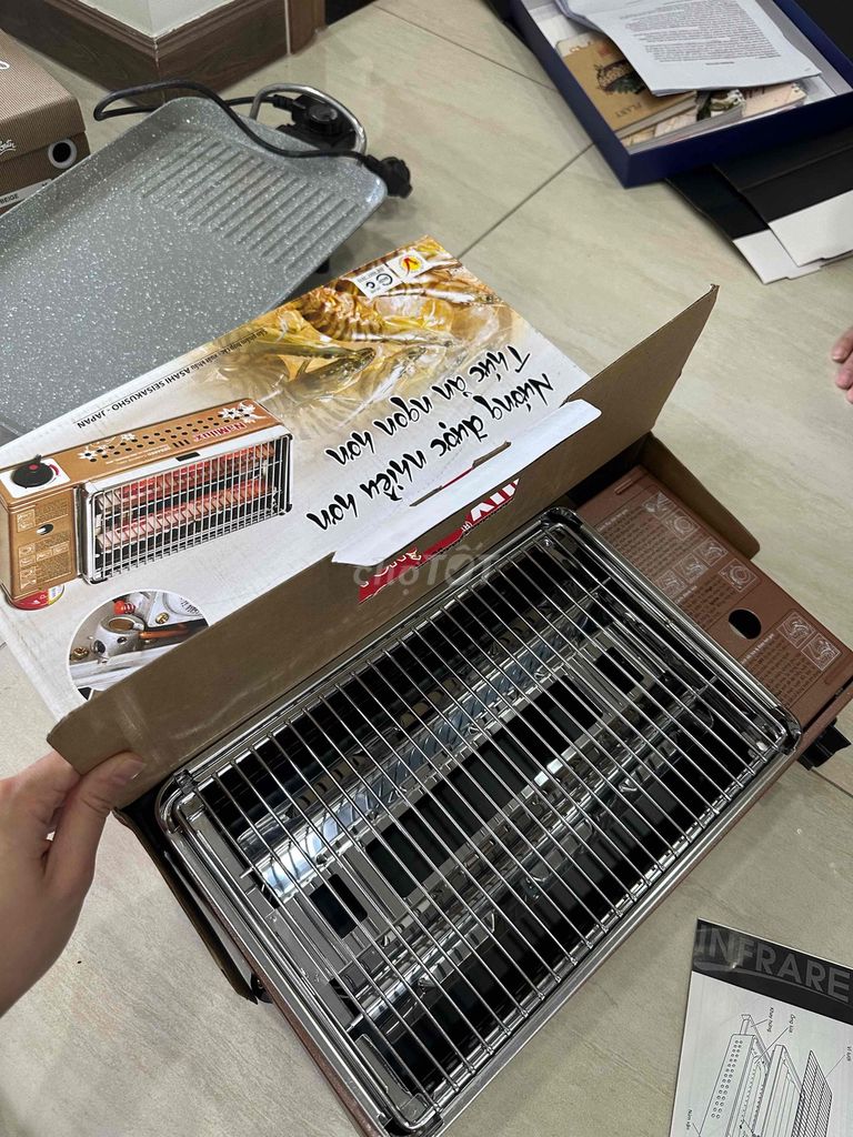 NaMilux Bếp nướng hồng ngoại Kim loại Nâu. Mua bán Bếp, lò, đồ điện nhà bếp tại Thành phố Dĩ An Bình Dương được đăng bởi Le Dinh Tuan hình 1