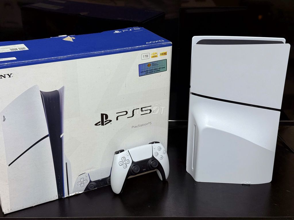 Sony PS5 Slim 1TB Ổ đĩa FULLBOX BH 26.01.2027. Mua bán Thiết bị chơi game tại Quận Đống Đa Hà Nội được đăng bởi NHẬT LỆ CAMERA hình 1