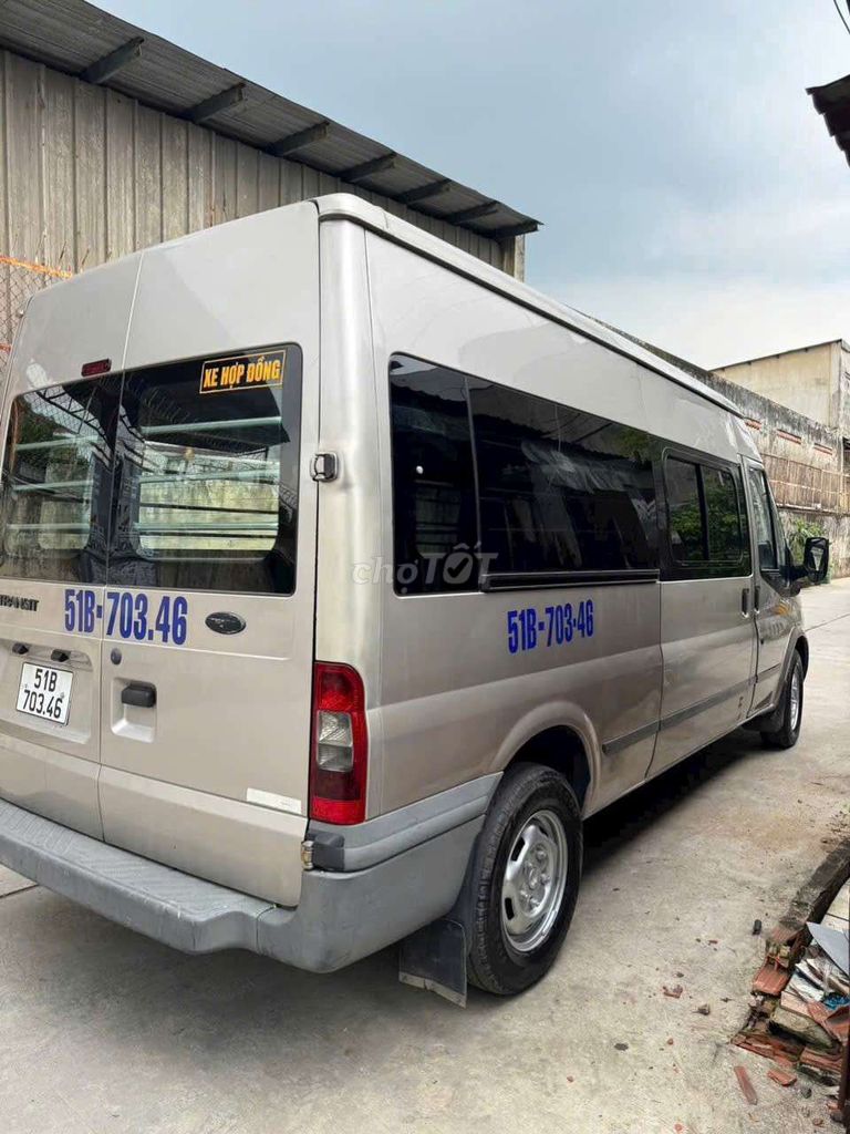 Ford transit 2009 van 3 người 940kg xe zin đẹp ken. Mua bán Ô tô tại Quận Bình Tân Tp Hồ Chí Minh được đăng bởi thành tâm  hình 4