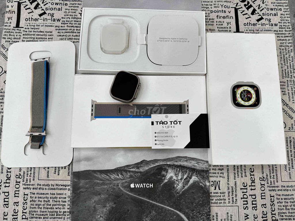 apple watch ultra 1 49mm lte vna esim fulbox p94%