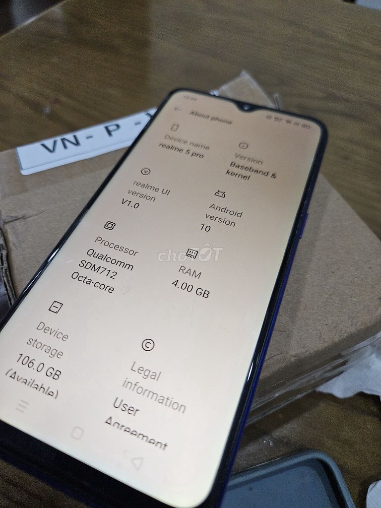 HN Bán Realme 5 Pro 4/128GB. Mua bán Điện thoại tại Quận Thanh Xuân Hà Nội được đăng bởi Quang hình 1