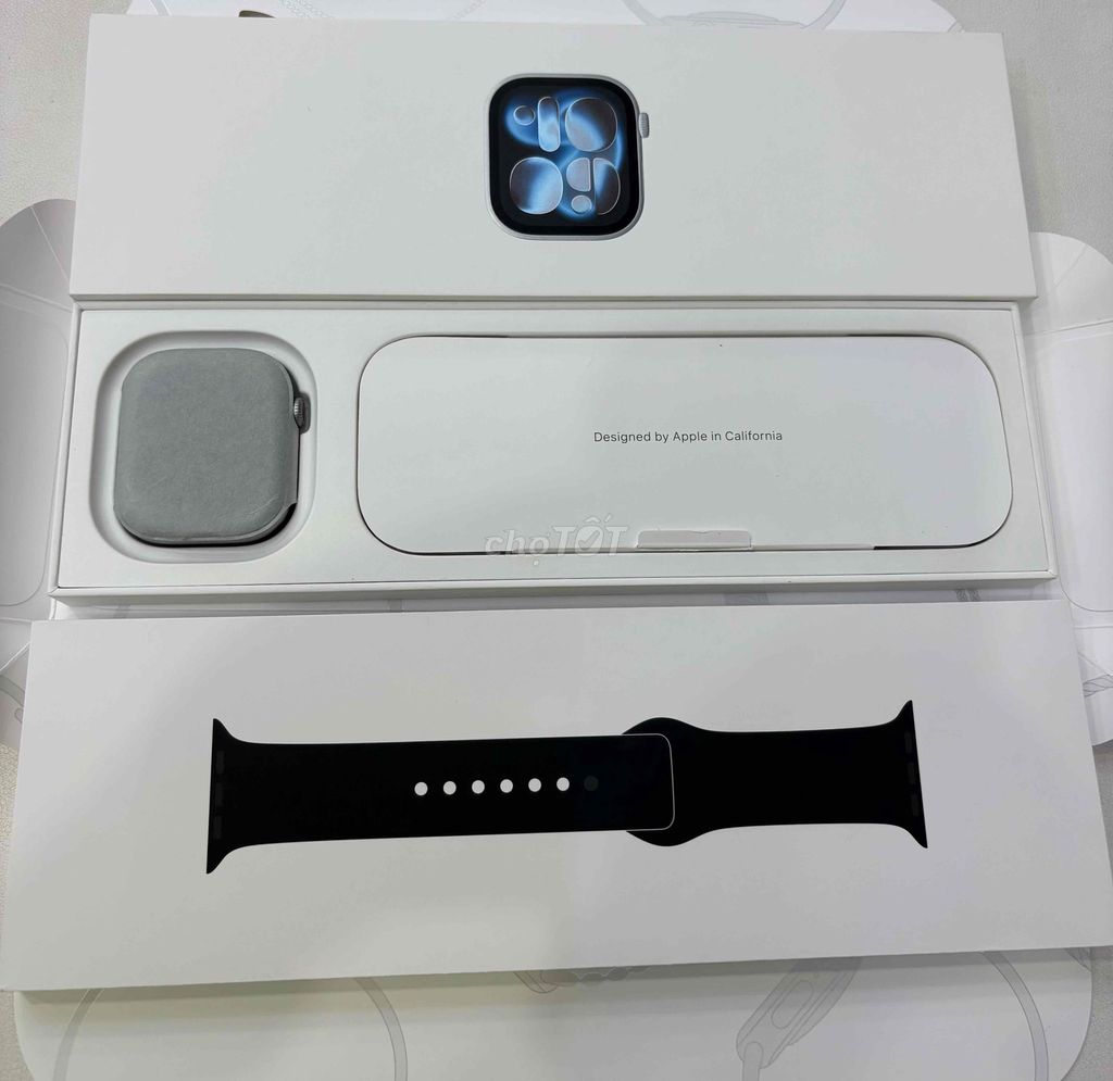 Apple Watch Series 11 Xám 46mm Openbox. Mua bán Thiết bị đeo thông minh tại Quận Thanh Khê Đà Nẵng được đăng bởi GẠO STORE ĐIỆN THOẠI TRẢ GÓP GIÁ RẺ ĐÀ NẴNG hình 1