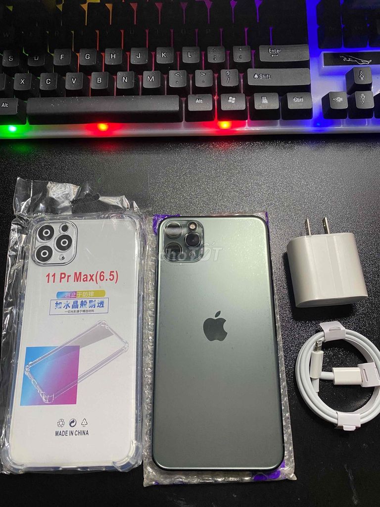 iPhone 11 Pro Max 64GB Xám Đã dùng. Mua bán Điện thoại tại Huyện Chợ Gạo Tiền Giang được đăng bởi Trường ĐTDĐ hình 1