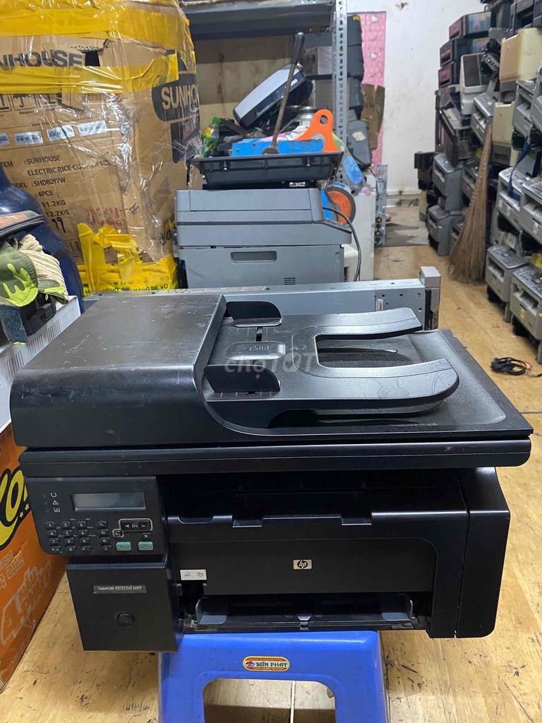 Máy in HP M1212Nf. bao nguồn. Mua bán Đồ dùng văn phòng tại Quận Phú Nhuận Tp Hồ Chí Minh được đăng bởi Bông Lê hình 1