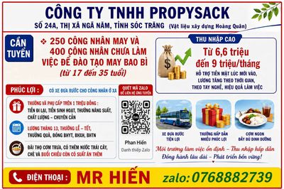 công nhân may