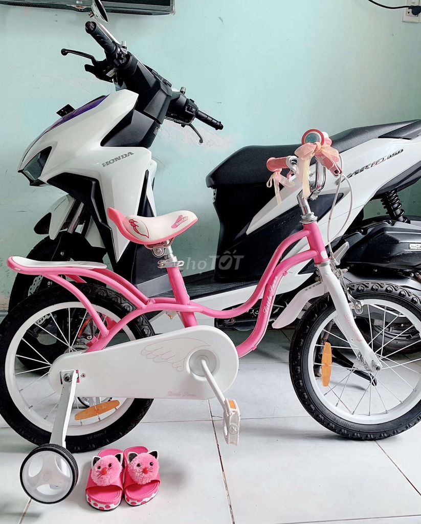 Xe Đạp Trẻ Em Roya Baby " Little Swan " Màu Hồng. Mua bán Xe đạp tại Huyện Nhà Bè Tp Hồ Chí Minh được đăng bởi Lê Hoàng hình 6