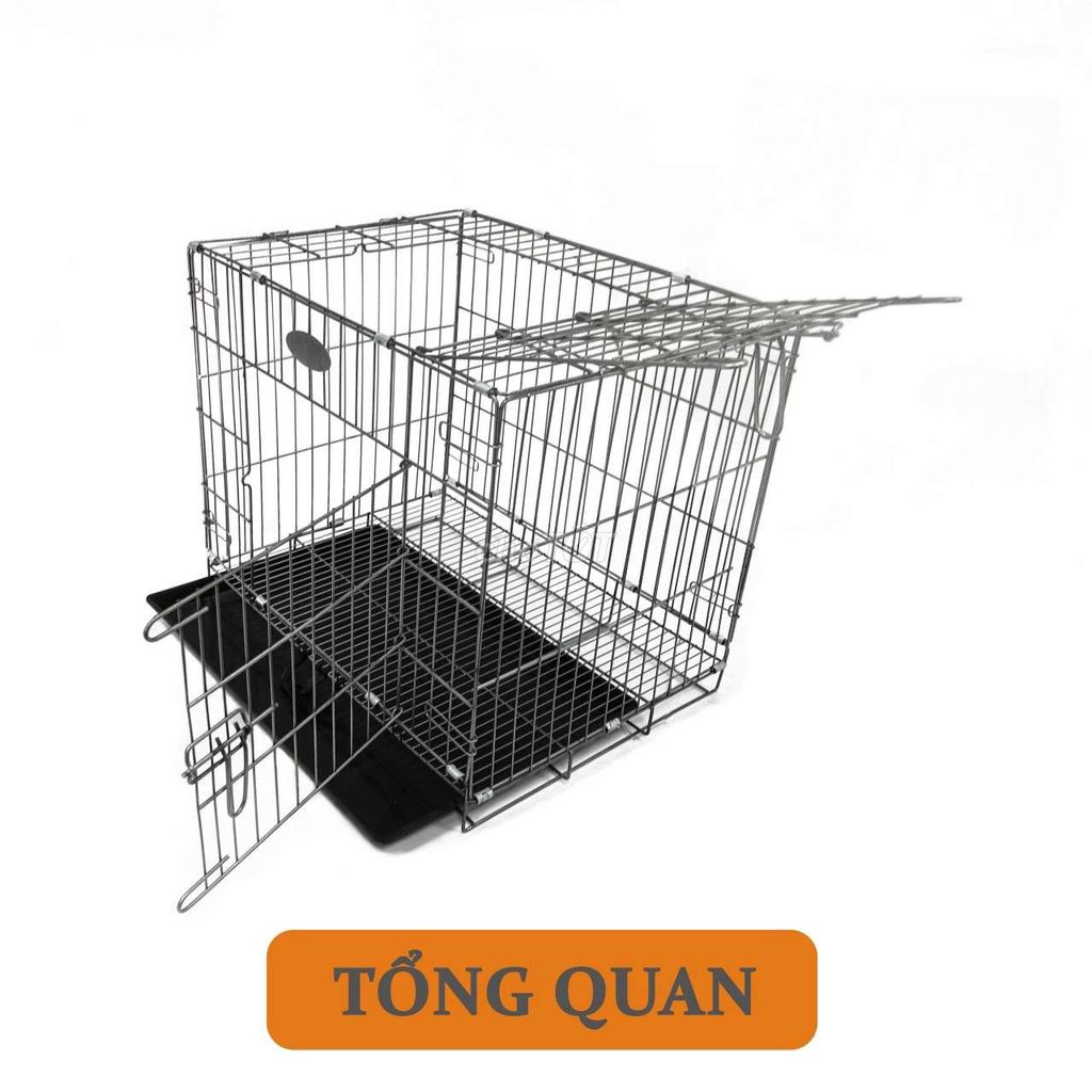 Chuồng thú cưng Sơn tĩnh điện size M Xám. Mua bán Phụ kiện, Thức ăn, Dịch vụ tại Thành phố Thuận An Bình Dương được đăng bởi Nguyễn thị huế hình 1