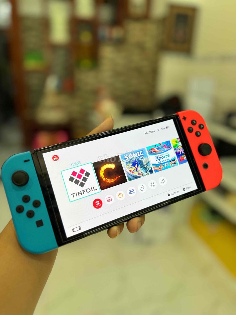 Nitendo switch oled h@ck thẻ 512gb