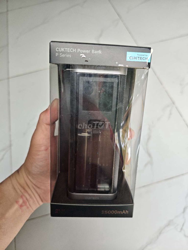Sạc dự phòng Cuktech P23 25000mAh sạc 210W. Mua bán Phụ kiện (Màn hình, Chuột...) tại Huyện Bến Lức Long An được đăng bởi Lưu Yêm hình 1