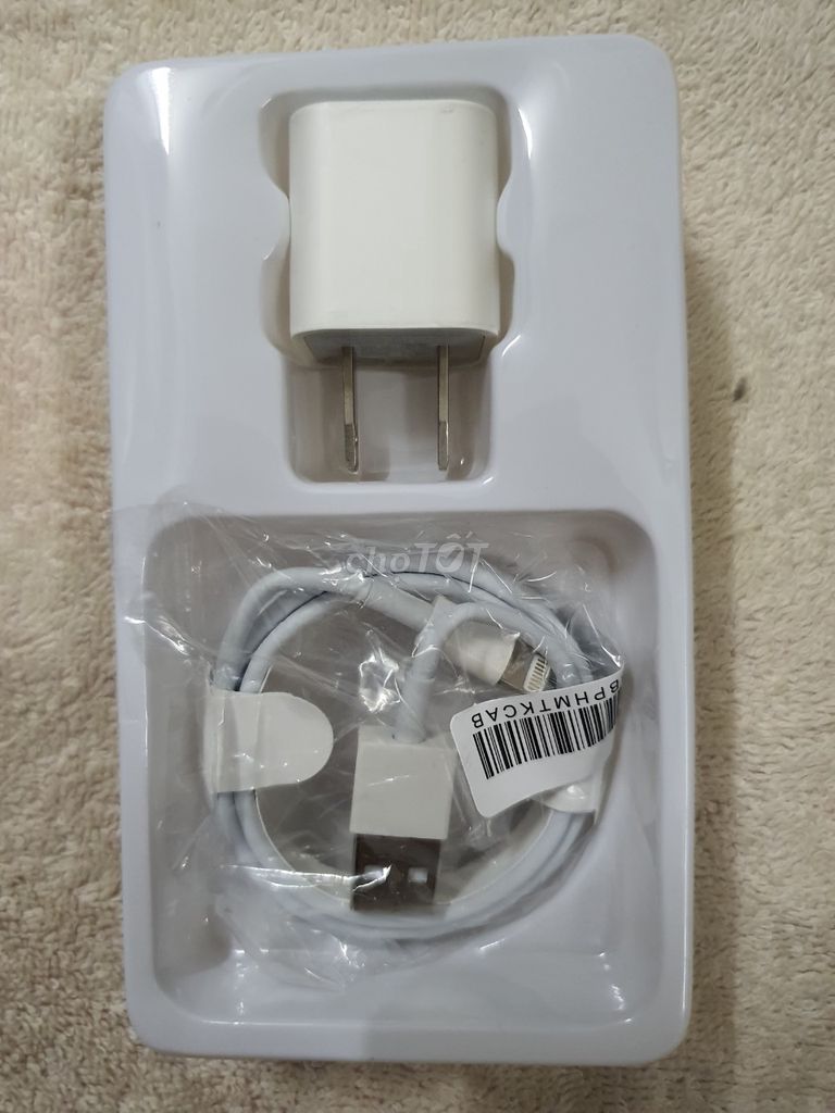 Combo Bộ Củ cốc và dây sạc iphone Xs 5w. Mua bán Phụ kiện (Màn hình, Chuột...) tại Quận 6 Tp Hồ Chí Minh được đăng bởi Mr Hoàng hình 1