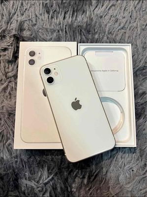 iPhone 11 128GB Trắng FULLBOX 99% BH APPLE 2023
