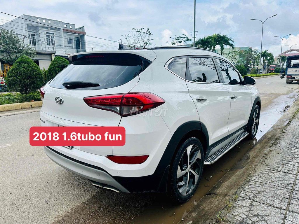 Hyundai Tucson 2018 1.6 Turbo Full Trắng. Mua bán Ô tô tại Quận Liên Chiểu Đà Nẵng được đăng bởi Bo auto xe lướt đà nẵng  hình 2