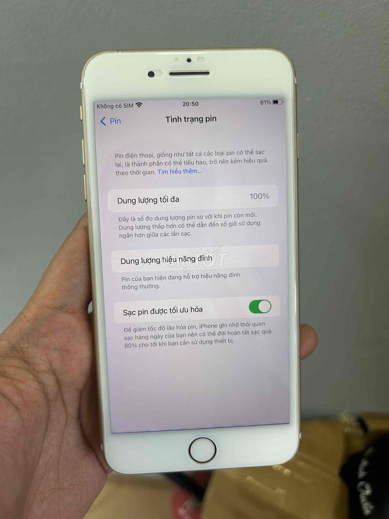 Apple iPhone 7plus 128g quốc tế. Mua bán Điện thoại tại Quận Long Biên Hà Nội được đăng bởi Hàng Chất hình 1