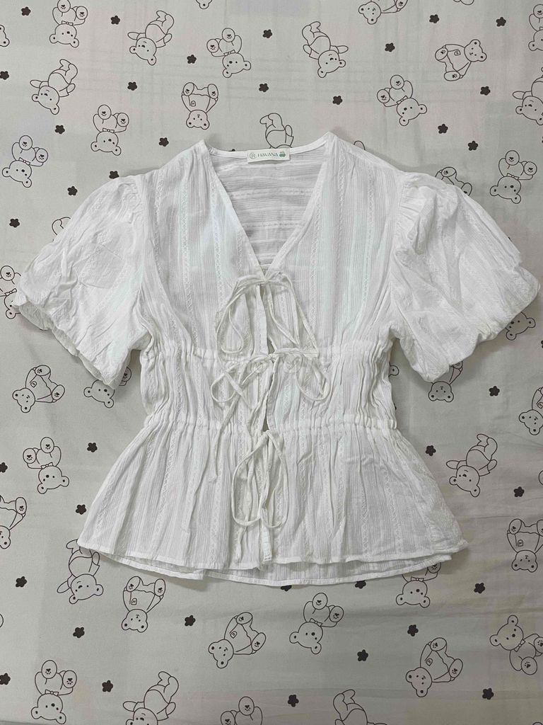 Áo babydoll nữ HAVANA Freesize. Mua bán Quần áo tại Quận Cầu Giấy Hà Nội được đăng bởi An Vy hình 1