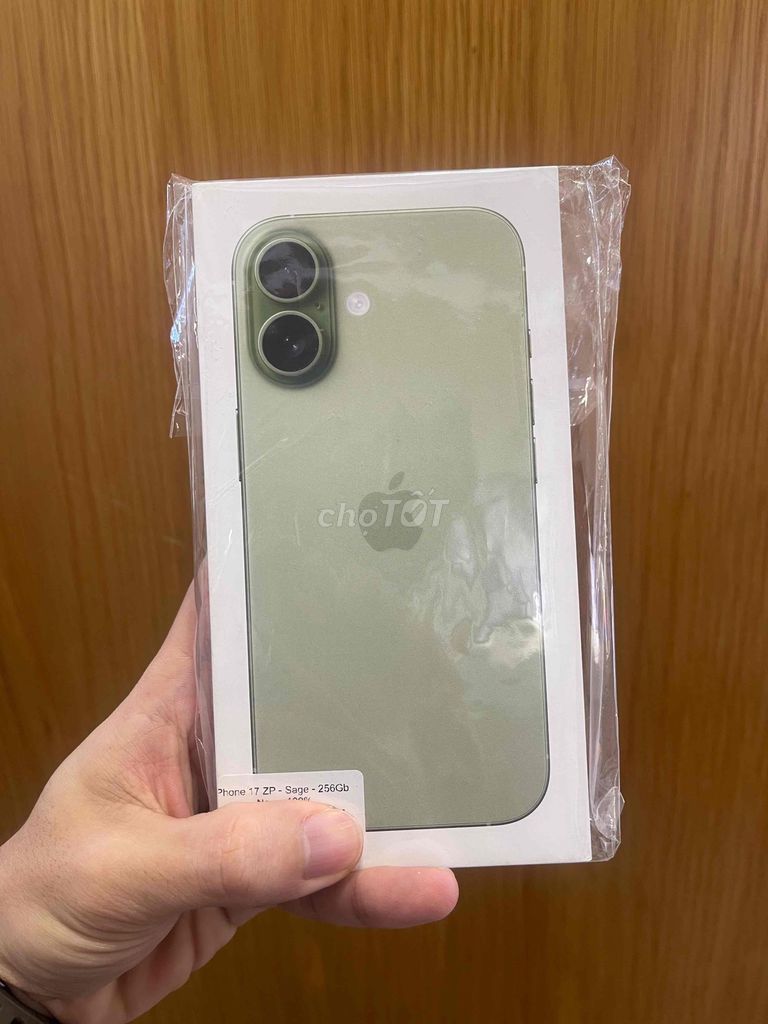 Apple iPhone 17 256GB Xanh Lá Việt Nam Newseal. Mua bán Điện thoại tại Quận Ninh Kiều Cần Thơ được đăng bởi Minh Phát hình 1