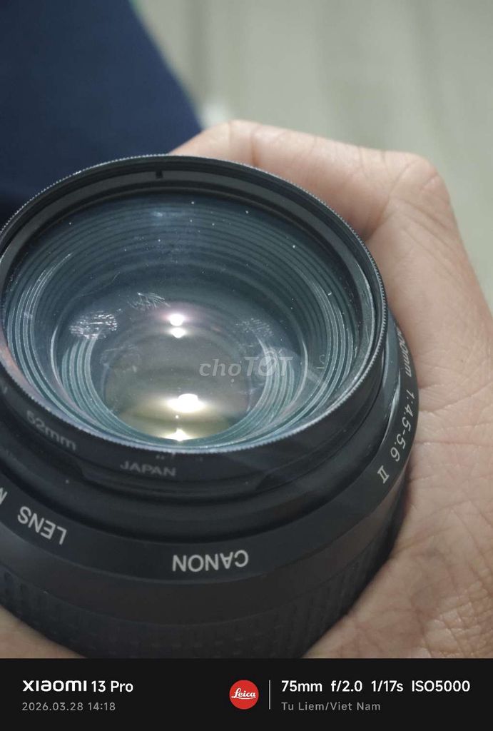 Ống kính Canon 80-200 USM EF. Mua bán Máy ảnh, Máy quay tại Quận Bắc Từ Liêm Hà Nội được đăng bởi Nguyễn Minh hình 1