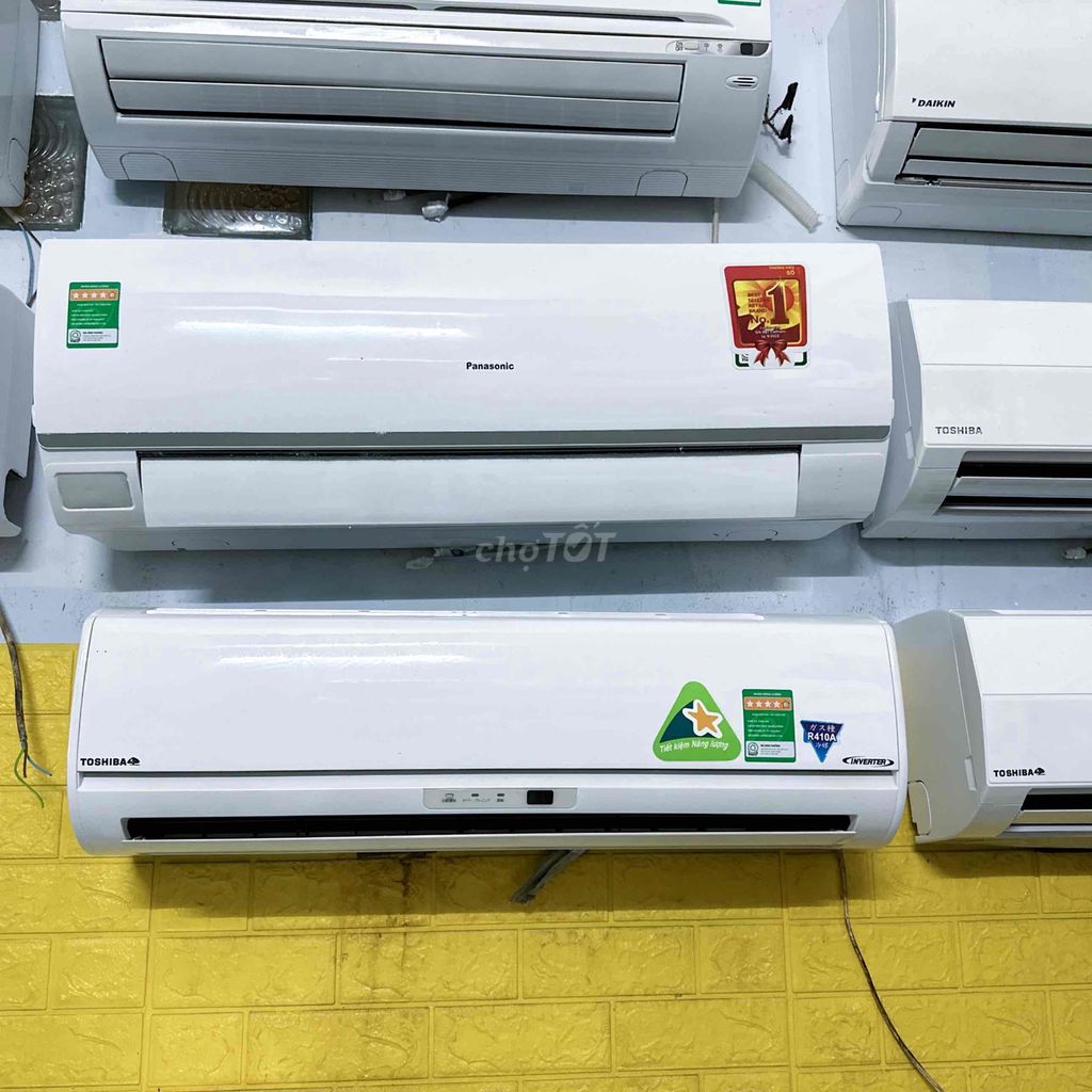 Máy Toshiba nhật inverter siêu tk điện 1hp bền