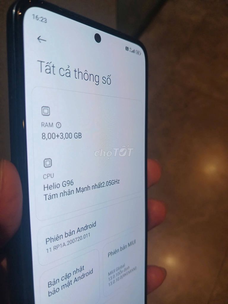Xiaomi Redmi Note 11S 8GB/128GB Xanh. Mua bán Điện thoại tại Quận 1 Tp Hồ Chí Minh được đăng bởi Hội Đồ Điện Tử hình 1