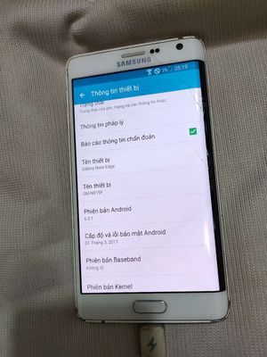 Samsung note edge lỗi tự khởi động bán xác