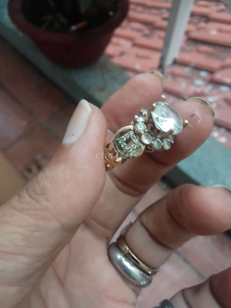 Nhẫn nữ Đồng vàng Đá Nhật Bản. Mua bán Phụ kiện thời trang khác tại Quận 12 Tp Hồ Chí Minh được đăng bởi Hùng Tuấn hình 1
