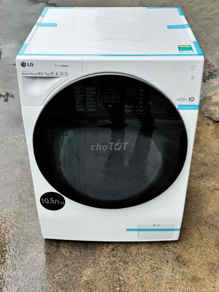 máy giặt LG 10.5kg sấy 7 kg 2 trong 1