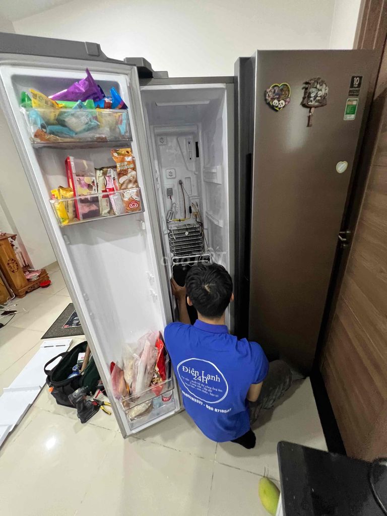 Điện Lạnh 24H chuyên vệ sinh, lấp đặt, sửa chữa. Dịch vụ tại Quận 12 Tp Hồ Chí Minh được đăng bởi Tiến hình 3