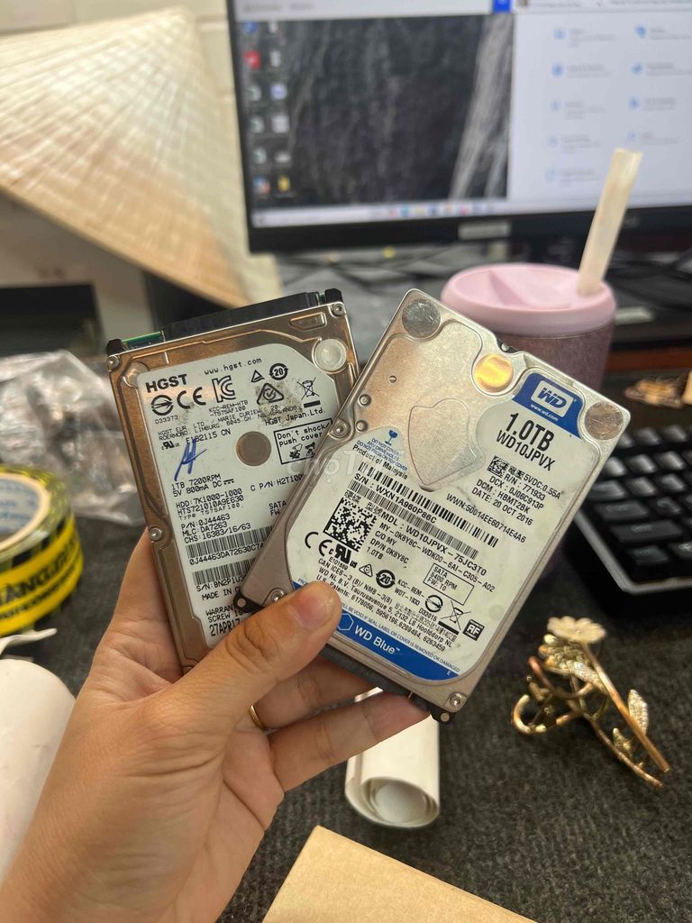Ổ cứng HDD HGST -  WD 1TB 2.5 inch sk 100%. Mua bán Linh kiện (RAM, Card...) tại Quận Phú Nhuận Tp Hồ Chí Minh được đăng bởi tiến tài 770 nguyễn kiệm p4 quận phú nhuận hình 1