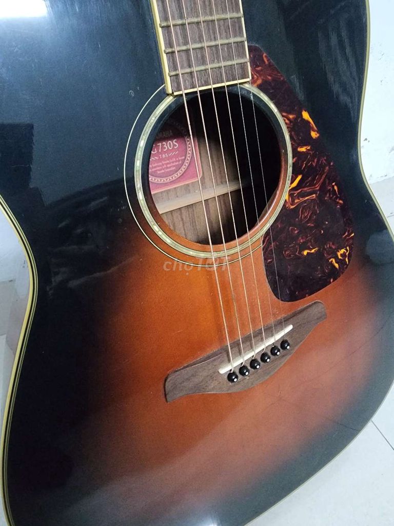 Đàn Acoustic Yamaha FG730S Nâu đen. Mua bán Nhạc cụ tại Quận Hoàng Mai Hà Nội được đăng bởi nam le hình 1
