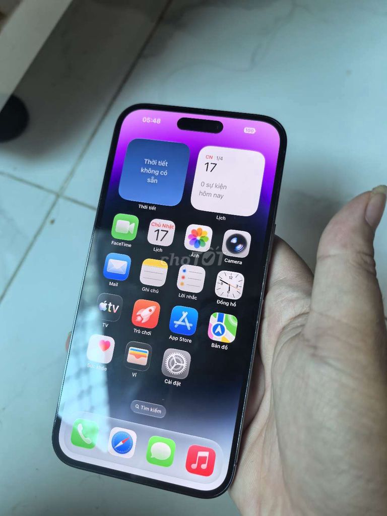 Apple iPhone 14 Pro Max 512GB Tím Mỹ. Mua bán Điện thoại tại Quận Ba Đình Hà Nội được đăng bởi quang hình 1
