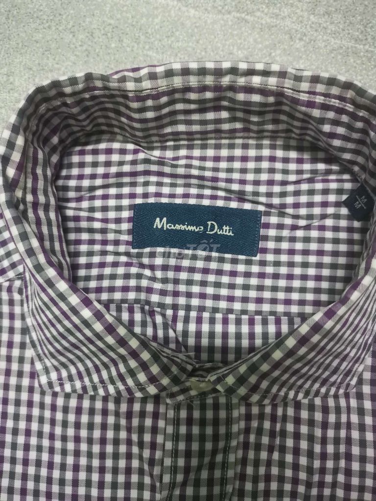Áo sơmi Massimo Dutti ClassicMadeCaroFit form M. Mua bán Quần áo tại Quận Gò Vấp Tp Hồ Chí Minh được đăng bởi MộcShop001 hình 2