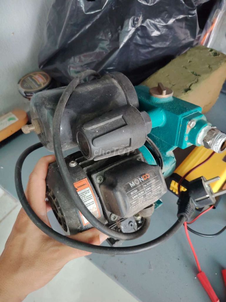 Máy bơm trợ lực Mondo MD120A Đen. Mua bán Đồ chuyên dụng, Giống nuôi trồng tại Huyện Hòa Thành Tây Ninh được đăng bởi Nguyễn Đỗ Hồ Giang hình 1