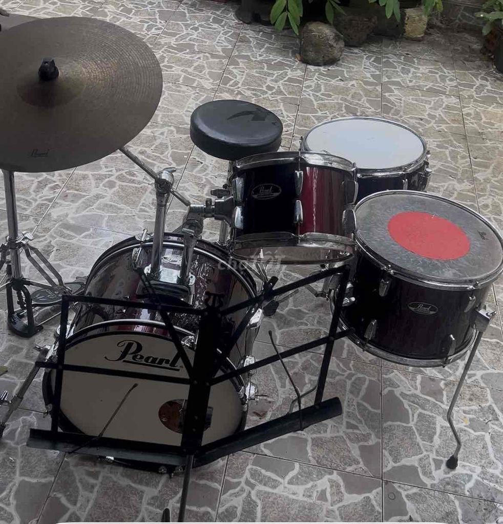 Trống Pearl Đỏ tía. Mua bán Nhạc cụ tại Thành phố Huế Thừa Thiên Huế được đăng bởi Đạt hình 1