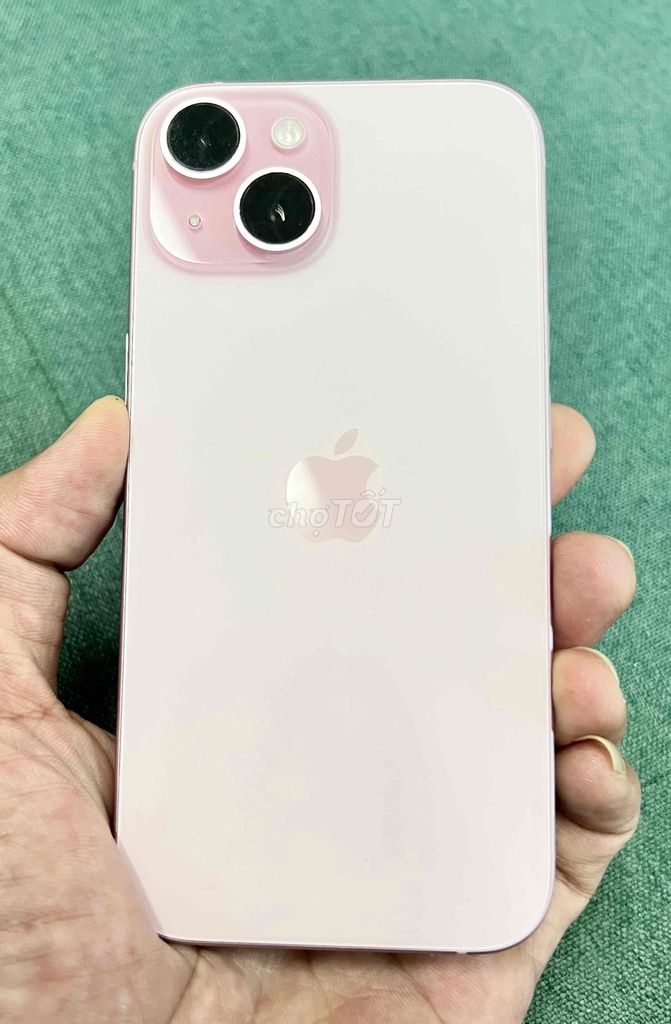 Apple iPhone 15 128GB Hồng 99% mới. Mua bán Điện thoại tại Quận Hoàng Mai Hà Nội được đăng bởi Minh An Jewerly hình 1