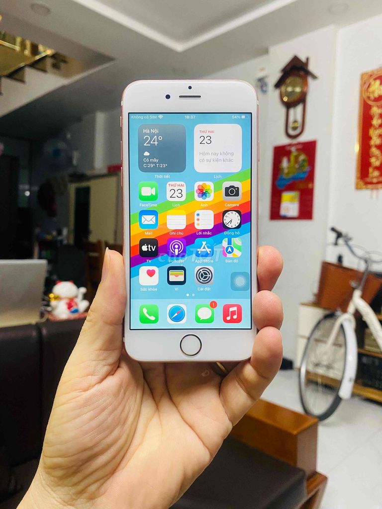 iPhone 6s 64GB Vàng hồng, zin,còn vân, full cn. Mua bán Điện thoại tại Quận Tân Bình Tp Hồ Chí Minh được đăng bởi ANH ĐỨC Store hình 1