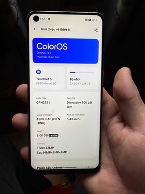 oppo reno 6 5g ram8/128. Mua bán Điện thoại tại Huyện Chơn Thành Bình Phước được đăng bởi Thu