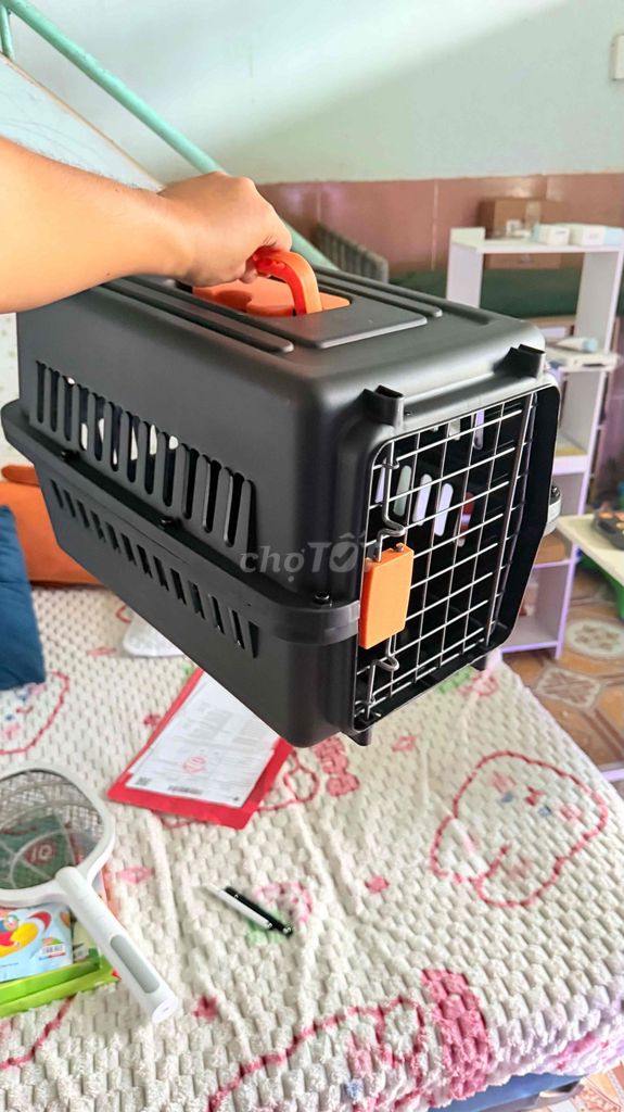 Lồng vận chuyển chó mèo. Mua bán Phụ kiện, Thức ăn, Dịch vụ tại Huyện Hóc Môn Tp Hồ Chí Minh được đăng bởi Duong hình 1