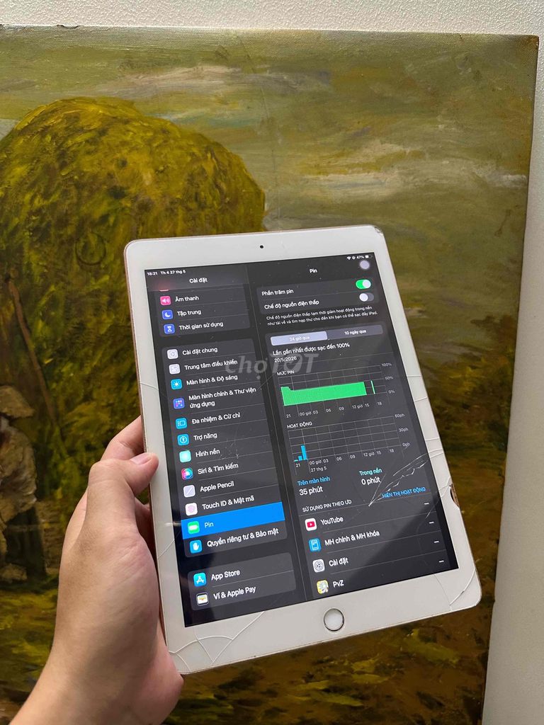Apple iPad Gen 6 Trắng. Mua bán Máy tính bảng tại Thành phố Vũng Tàu Bà Rịa - Vũng Tàu được đăng bởi john nguyen hình 1