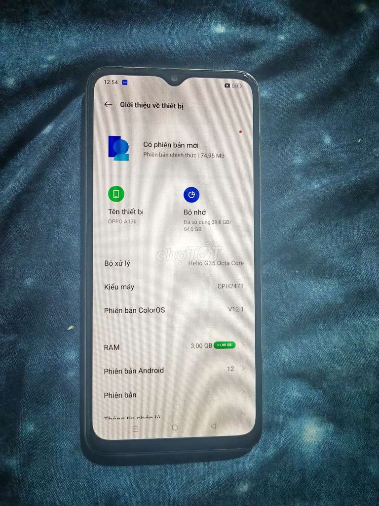 OPPO Reno6 Z 5G 128GB Đen. Mua bán Điện thoại tại Quận Nam Từ Liêm Hà Nội được đăng bởi Như Tâm hình 1