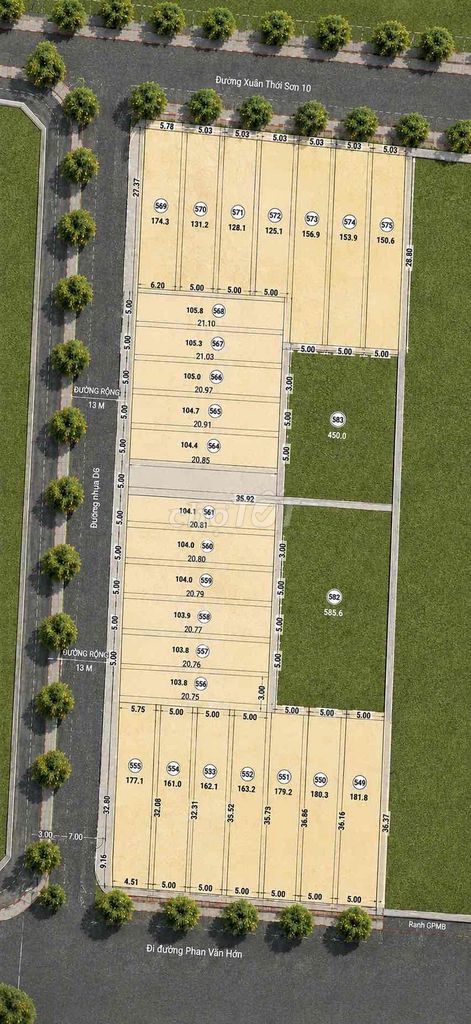 125m² - SHR - 3tỷ7 - đất Nguyễn Văn Bứa, Hóc Môn - trục chính - chủ - ảnh 5
