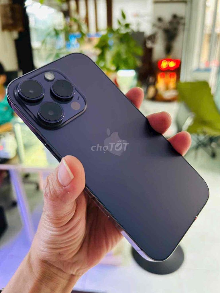 iphone 14 Pro 128G Tím Quốc tế Mỹ Zin đẹp .  =. Mua bán Điện thoại tại Thành phố Biên Hòa Đồng Nai được đăng bởi Oanh Hoang hình 1