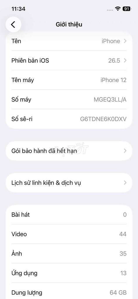 Apple iPhone 12 64GB cần gl bù trừ hợp lý ạ. Mua bán Điện thoại tại Huyện Trà Ôn Vĩnh Long được đăng bởi Anh hình 1