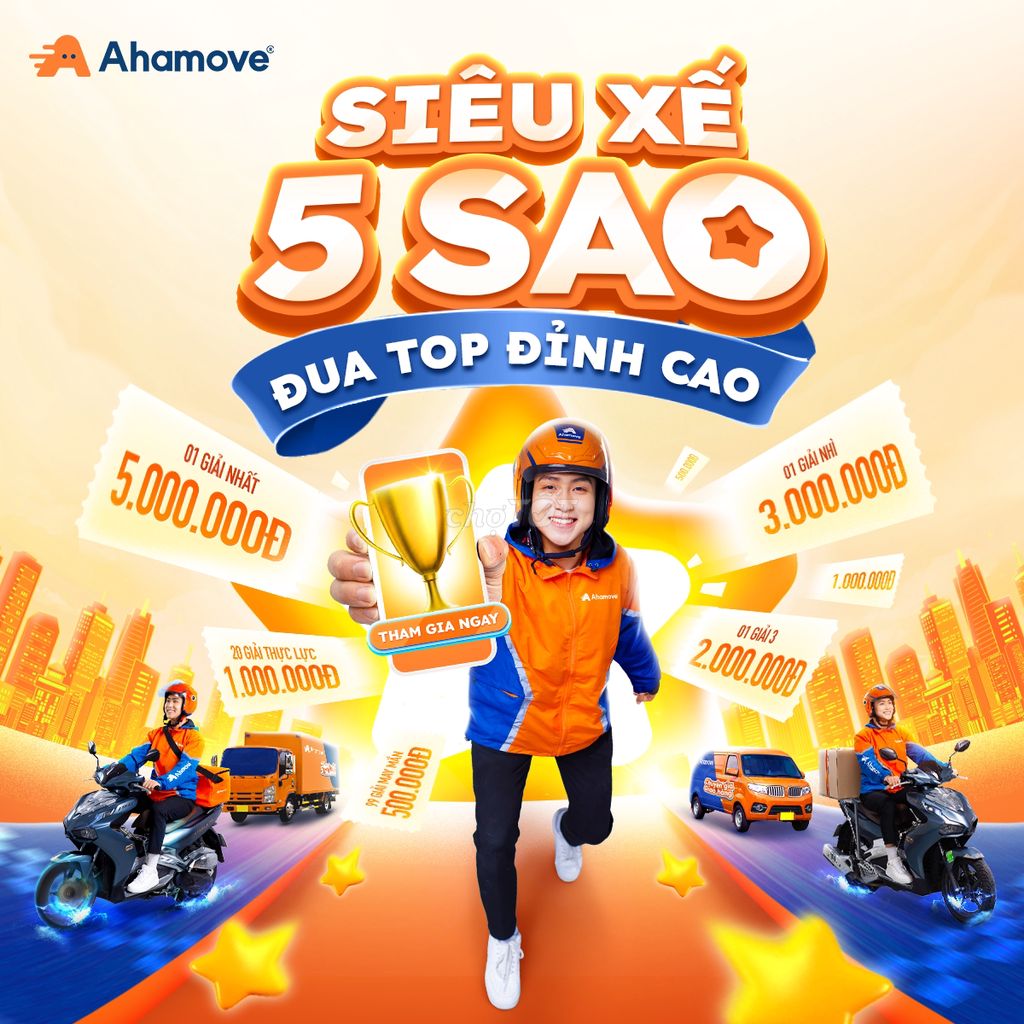 [ĐÀ NẴNG] TUYỂN TÀI XẾ - MIỄN PHÍ ĐỒNG PHỤC 300K. Việc làm tại Quận Thanh Khê Đà Nẵng được đăng bởi  Ahamove hình 3