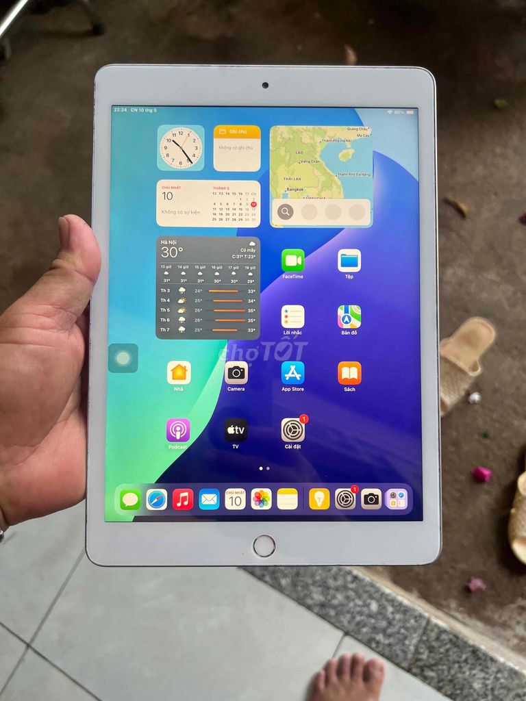 Apple iPad Gen 7 32GB Wifi Bạc. Mua bán Máy tính bảng tại Thành phố Vũng Tàu Bà Rịa - Vũng Tàu được đăng bởi hungrâu hình 1