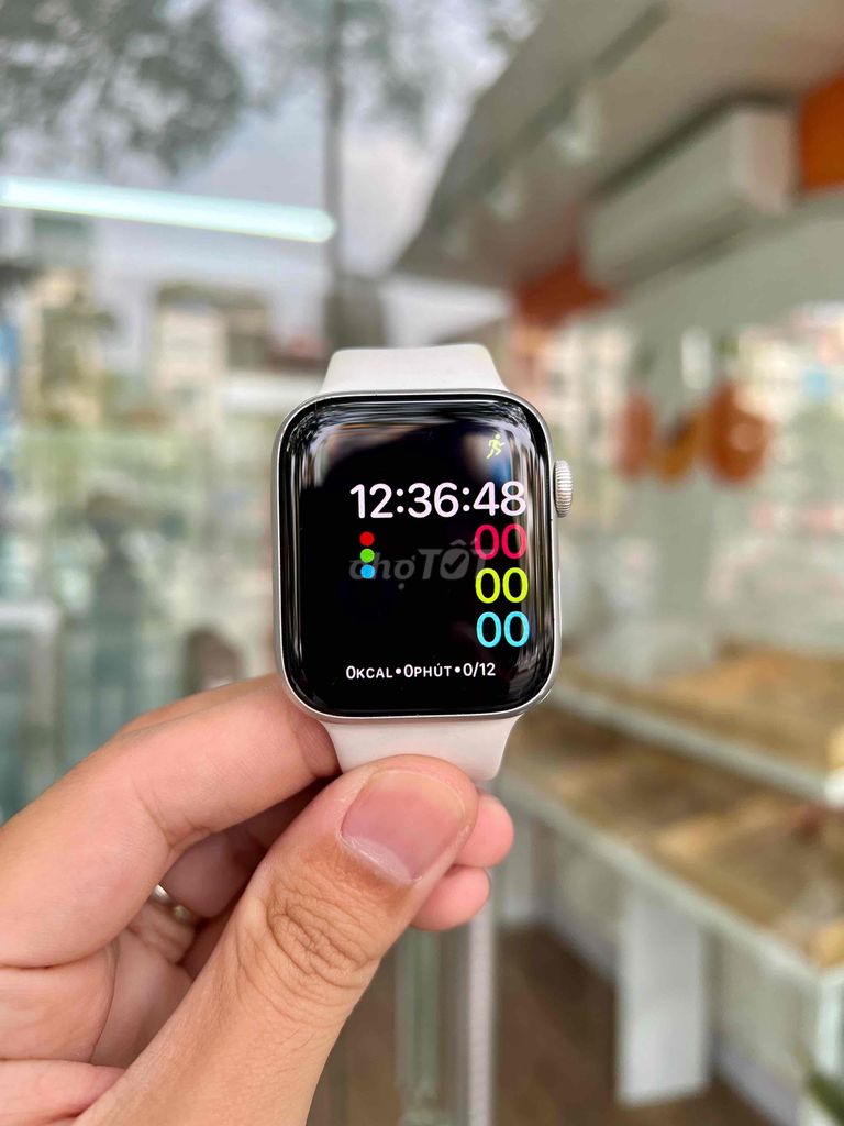 🍎 Apple Watch Series 5 44mm Trắng eSIM LTE Fullbox