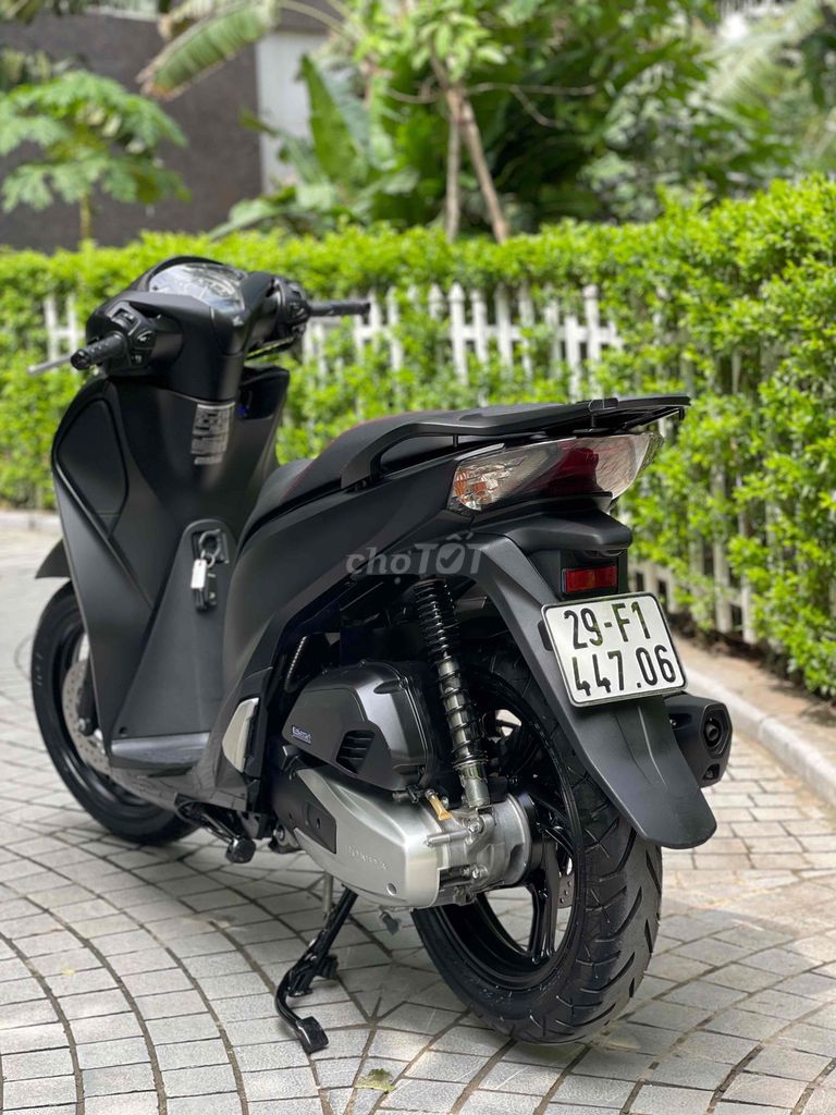 Honda SH 125i 2018 чёрный матовый