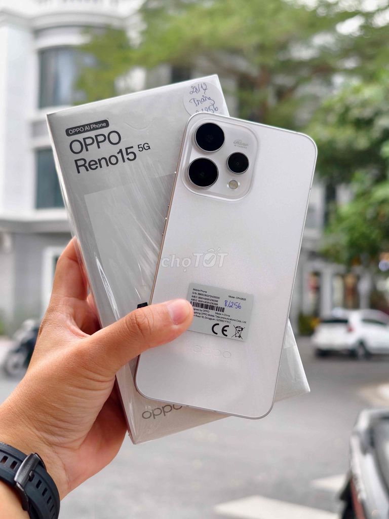 🍎Oppo Reno 15 5G White 8GB/256GB New 100%. Mua bán Điện thoại tại Thành phố Bạc Liêu Bạc Liêu được đăng bởi Nguyễn Hưng Thịnh hình 1