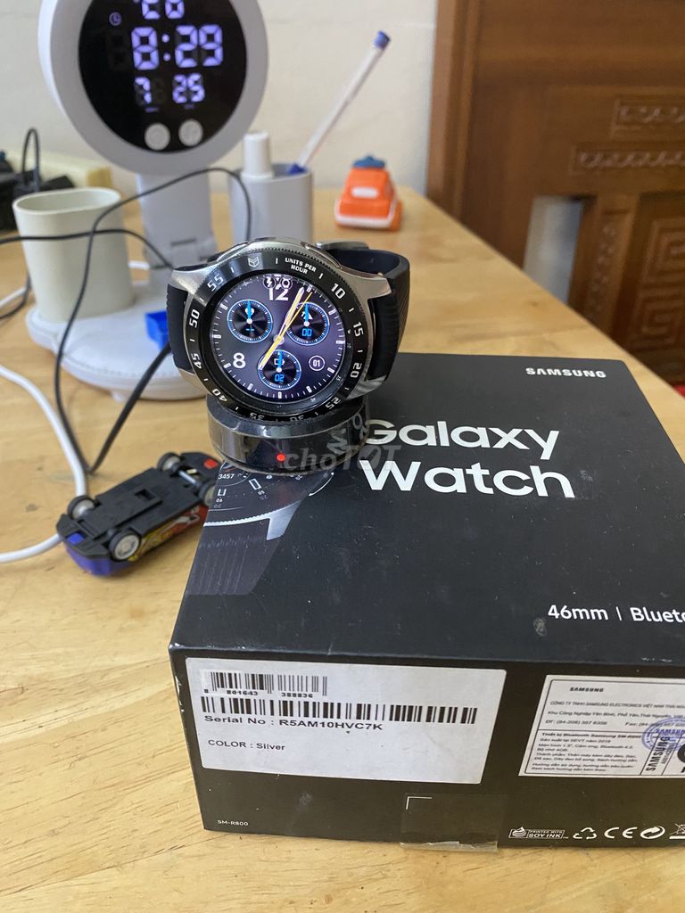 Samsung Galaxy Watch Bạc. Mua bán Thiết bị đeo thông minh tại Quận Ngô Quyền Hải Phòng được đăng bởi Phương hình 1