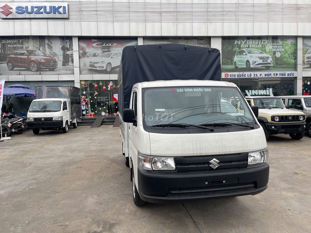 Suzuki Carry Pro Thùng mui bạt 3 bửng 80 triệu. Mua bán Xe tải, xe ben tại Thành phố Thủ Dầu Một Bình Dương được đăng bởi công ty ô tô Sài Gòn đại lý ô tô Su zu ki chính hãng hình 5