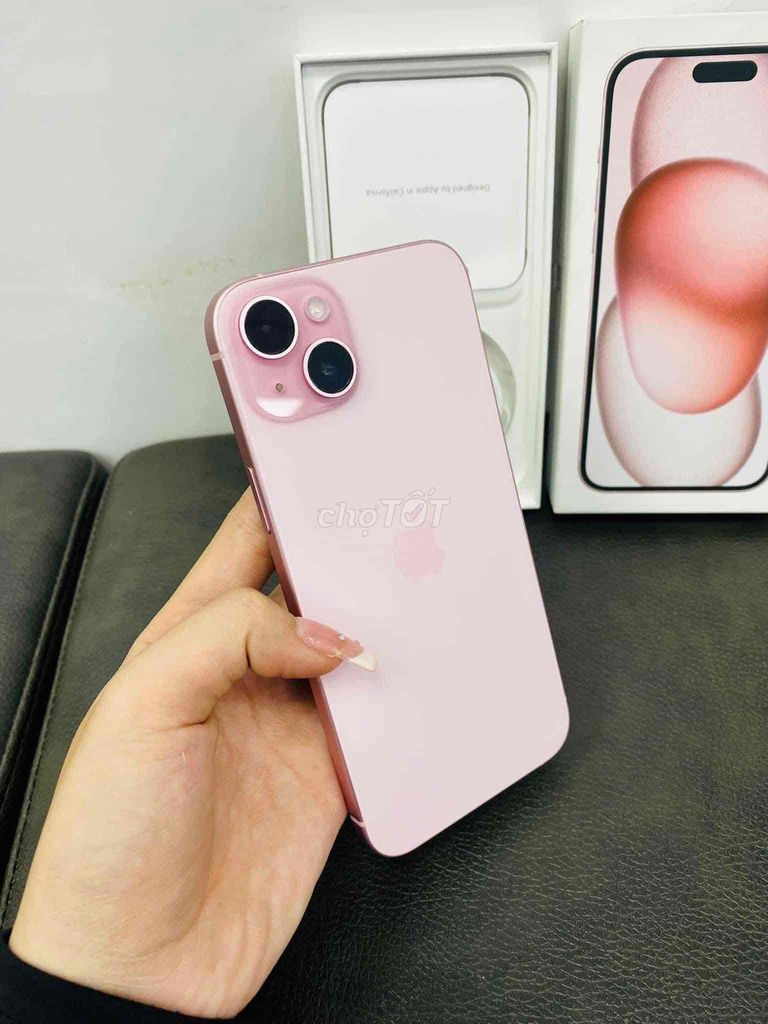 iPhone 15 Plus 128G 256G Hồng FULLBOX New 02/2025. Mua bán Điện thoại tại Quận Thanh Xuân Hà Nội được đăng bởi Nguyễn Huy Dũng hình 1
